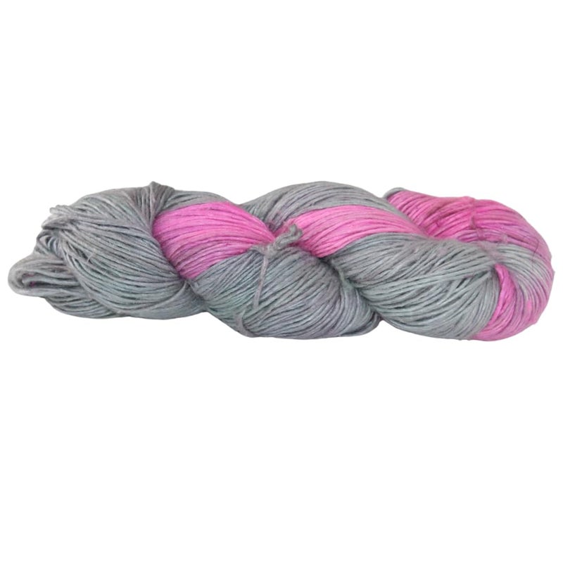 Knitsilk, 100% Recycled Silk Roving and Hand-Dyed Pure Mulberry Silk Yarn Perfect for Knitting, Crocheting, Weaving, and More 100 gm-225 Yards (Denver) (Pack of 3) - Image 2