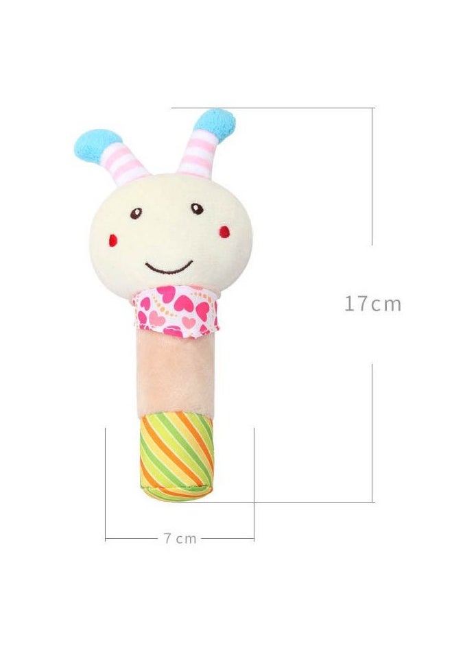 Goolsky Baby Soft Rattles Shaker, Infant Developmental Hand Grip Baby Toys, Cute Stuffed Animal with Sound for 3 6 9 12 Months and Newborn Gift  - Image 2