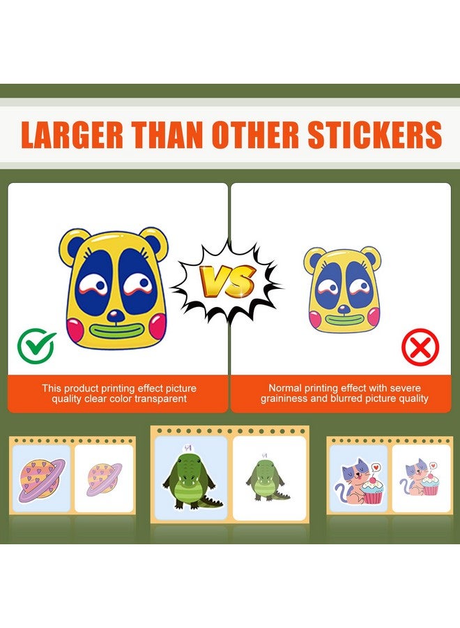 CUTELIILI Cute Waterproof Stickers, 500Pcs Water Bottle Stickers For Kids,Random Stickers Pack For Laptop Computer Skateboard Helmet S For Teens Girls Adults - Image 3