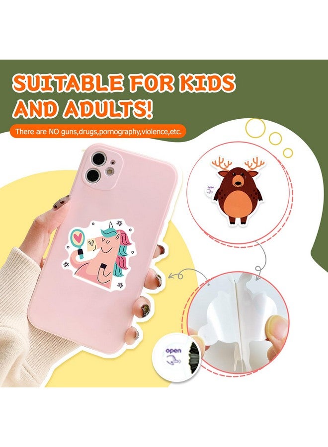 CUTELIILI Cute Waterproof Stickers, 500Pcs Water Bottle Stickers For Kids,Random Stickers Pack For Laptop Computer Skateboard Helmet S For Teens Girls Adults - Image 5