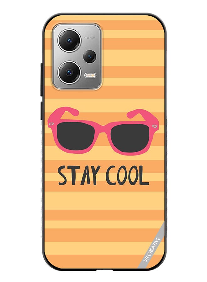 VR CREATIVE Protective Case Cover For Xiaomi Redmi Note 12 Stay Cool Design Multicolour - Image 1