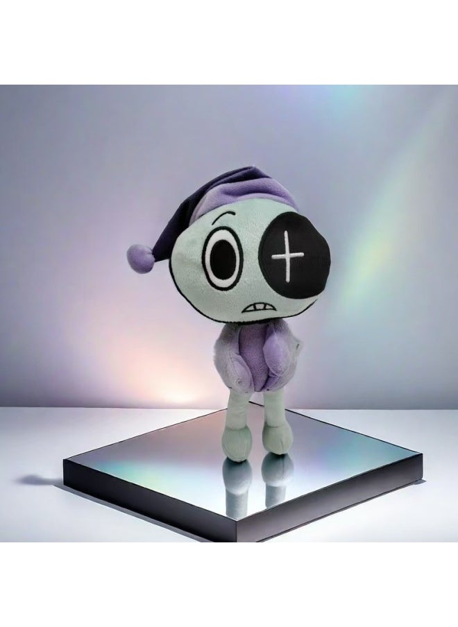 null - Dandy's World Plush Scraps-Color:Purple Clothes One-eyed Clown 36.0cm Grams-Height:Basic Packaging - Image 1