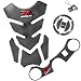 REVSOSTAR Motorcycle Sticker Protector Decal Fuel Gas Cap Tank Pad Protector for GSXR600 GSXR750 GSXR1000 3 Pcs Per Set - Image 2