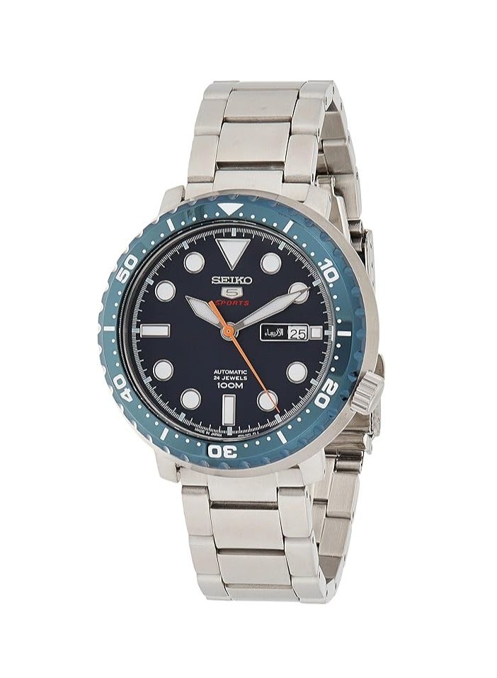 سيكو ساعة سيكو للرجال أوتوماتيكية مع شاشة عرض تناظرية وحزام من الفولاذ المقاوم للصدأ SRPc63J1 - Image 1