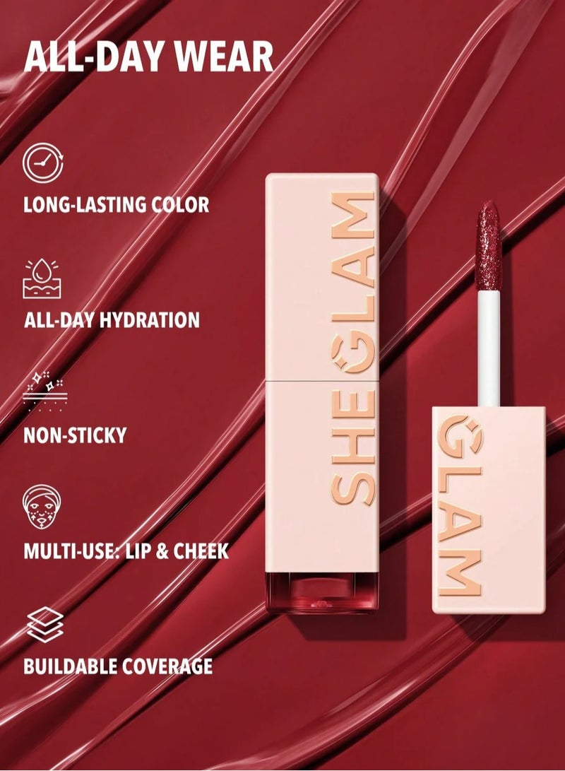 SHEGLAM Take A Hint Lip Tint Level Up - Image 3