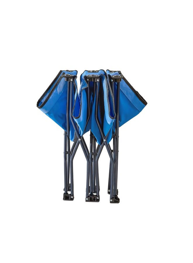 Regalo سرير الأطفال القابل للطي من ماي كوت، يشمل ملاءة fitted، أزرق ملكي - Image 4