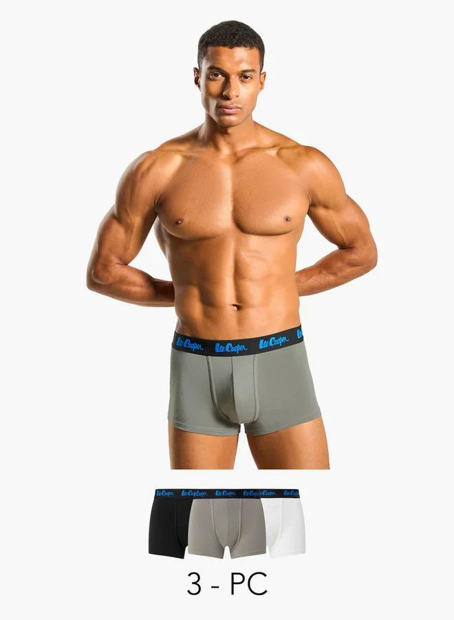 Set of 3 - Lee Cooper Trunk Briefs with Elasticated Waistband