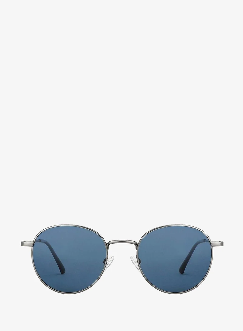 VINCENT CHASE Vincent Chase By Lenskart | Full Rim Round Branded Latest and Stylish Sunglasses | Polarized and 100% UV Protected | For Men & Women | Small | VC S13137