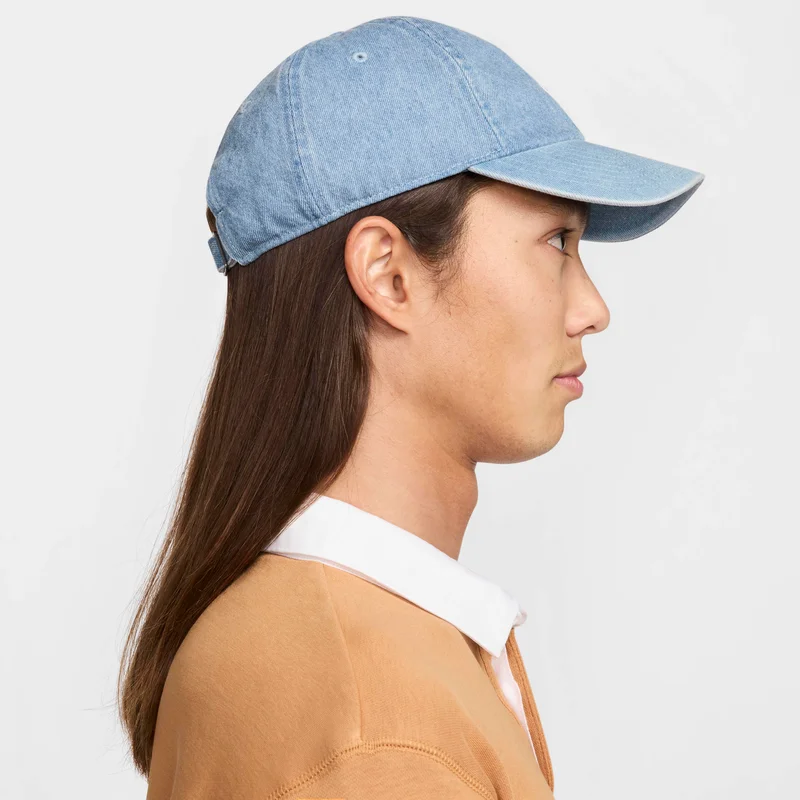 Nike Blue Club Unstructured Denim Cap  | Best Price UAE