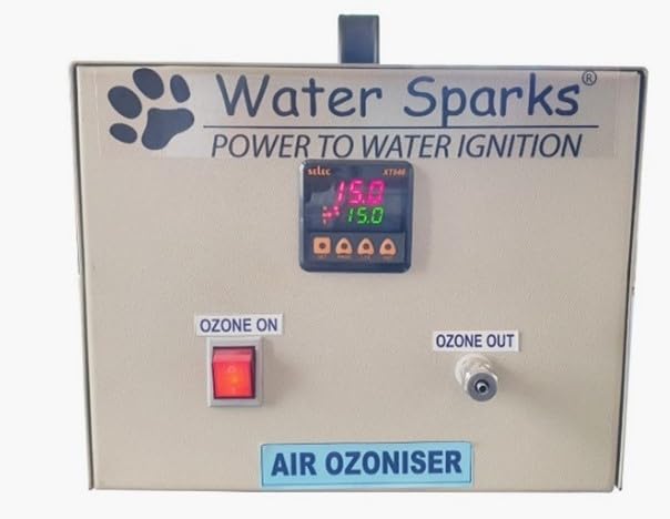 Water Sparks Water Sparks Commercial Grade Ozonator to Remove Bad SmellOdour Kills Bacteria Eliminates EColiBODCOD to Remove Sewage Smell from Water Whole House  - Image 1