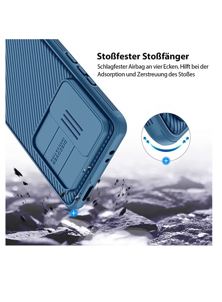 Nillkin For Xiaomi 12T Pro Nillkin CamShield Pro Case Blue - Image 3