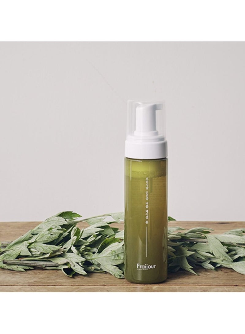 Fraijour Original Artemisia Bubble Facial Foam with Mugwort Extract 200ml - Image 3
