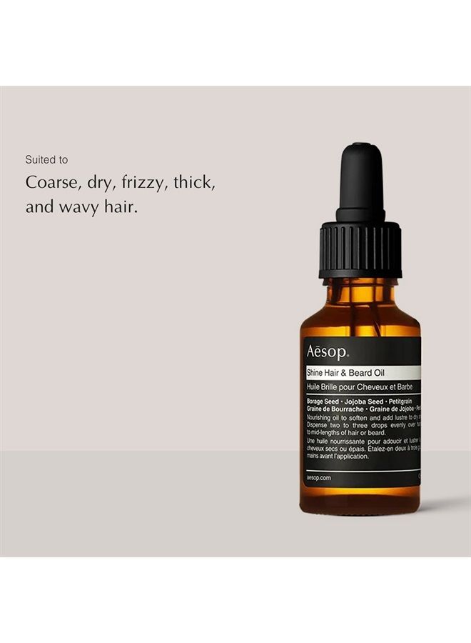 Aesop Shine Hair & Beard Oil | 25mL / 0.84 oz | Paraben-Free, Cruelty-Free & Vegan - Image 2