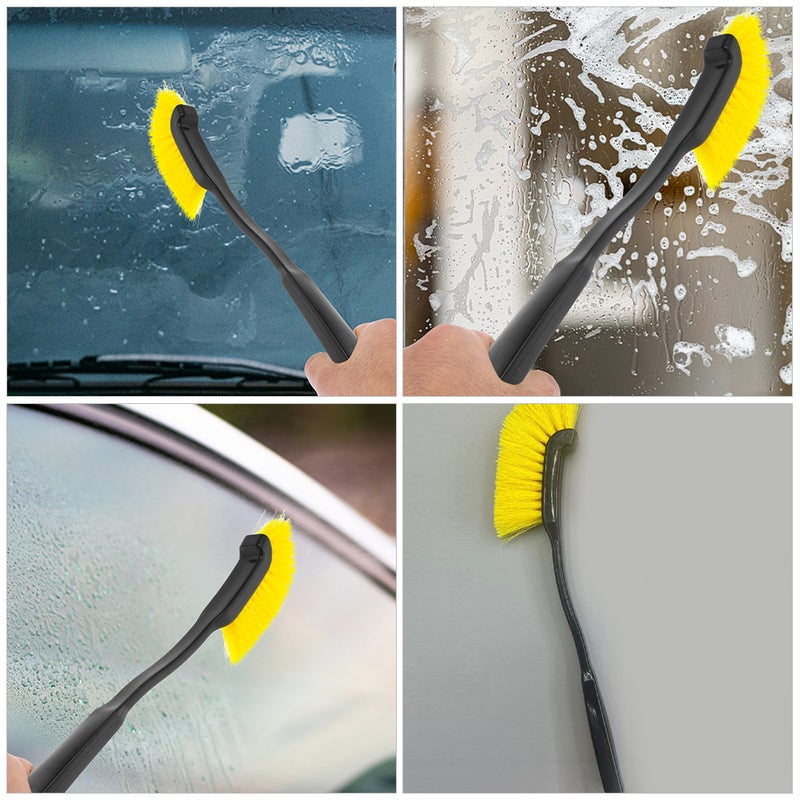 🚗 فرشاة تنظيف محور العجلة لإزالة الأوساخ بكفاءة صغيرة وخفيفة الوزن - Image 3