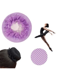 KKTOCHVC KKTOCHVC Bun Dancer Hairnet - 6 Count Reusable Colored Lace Elastic Mesh Bun Covers for Women & Girls, Ideal for Ballet, Skating, Gymnastics, Dance & Everyday Use  - Image 2