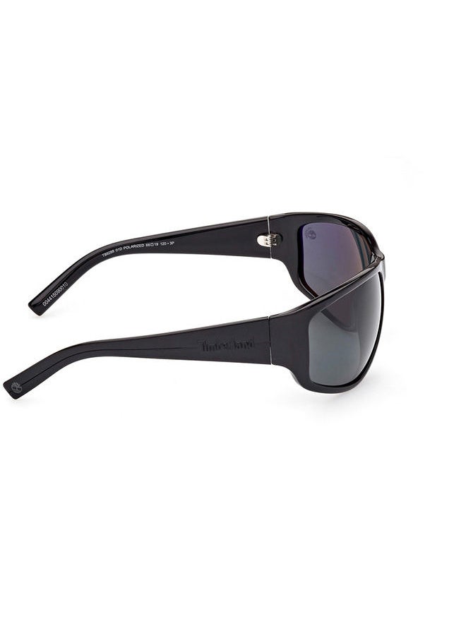 Timberland - Men's Polarized Rectangular Sunglasses - TB928801D66 - Lens Size 66 Mm - Image 1