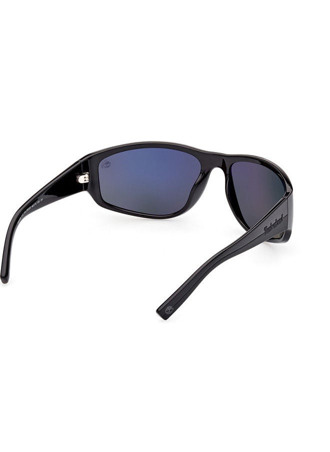 Timberland - Men's Polarized Rectangular Sunglasses - TB928801D66 - Lens Size 66 Mm - Image 1