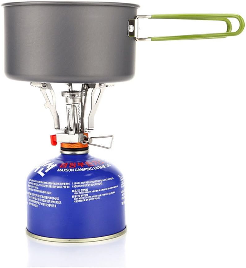 Aotu Portable Camping Stoves Backpacking Stove with Piezo Ignition Stable Support Wind-Resistance Camp Stove for Outdoor Camping Hiking Cooking - Image 5