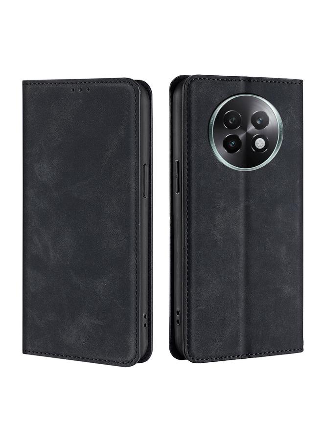 S-TOP Case For Realme 13 Pro 5G Skin Feel Magnetic Leather Phone Case - Image 1