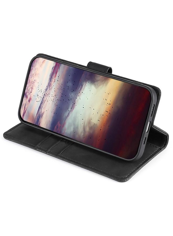 S-TOP Case For Realme 13 Pro 5G Skin Feel Magnetic Leather Phone Case - Image 4