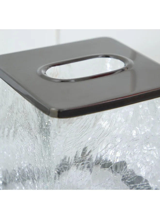هوم بوكس Cristal Glass Tissue Box Holder