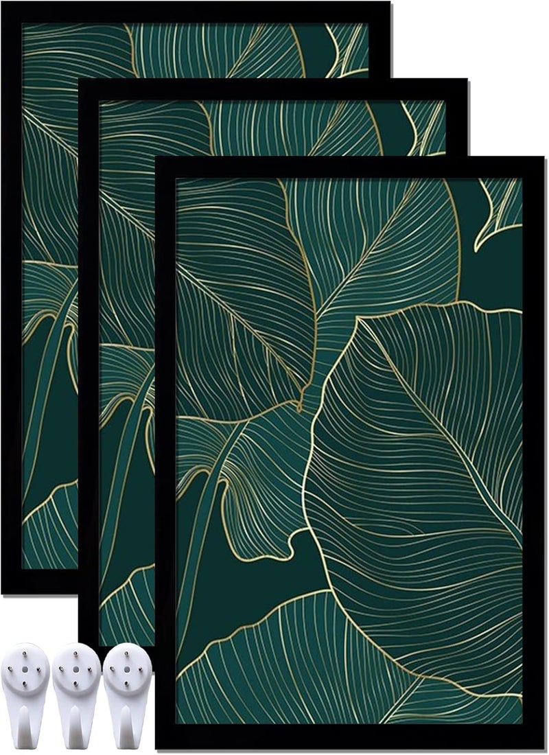 keibiubu مجموعة إطارات صور سوداء مقاس 11×17 بوصة من 3 قطع، إطارات صور عالية الشفافية لمقاس 11 × 17 بوصة للصور والملصقات والشهادات واللوحات القماشية والتركيبات، لجدار المعرض أو سطح المكتب، أفقي أو رأسي، مقاس 11 × 17 بوصة - Image 1