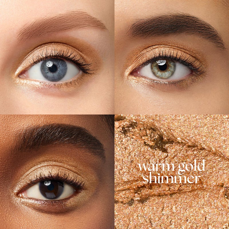 Julep Eyeshadow 101 Cream-to-Powder Waterproof Shadow Stick â€“ Warm Gold Shimmer â€“ Long-Lasting, Crease-Proof, Golden Shimmer Cream Eyeshadow with Built-in Smudger - Image 2
