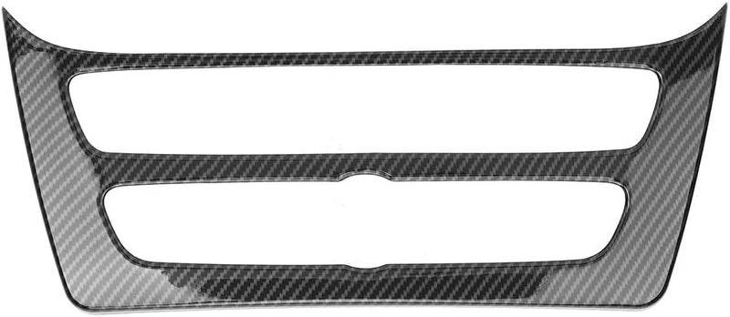 Carbon Fiber Pattern Central Control Mode Frame Trim for G Class W463 G500 2019-2020, ABS Material, Black - Protective Styling, Easy Installation, Upgrade Interior Look - Image 1