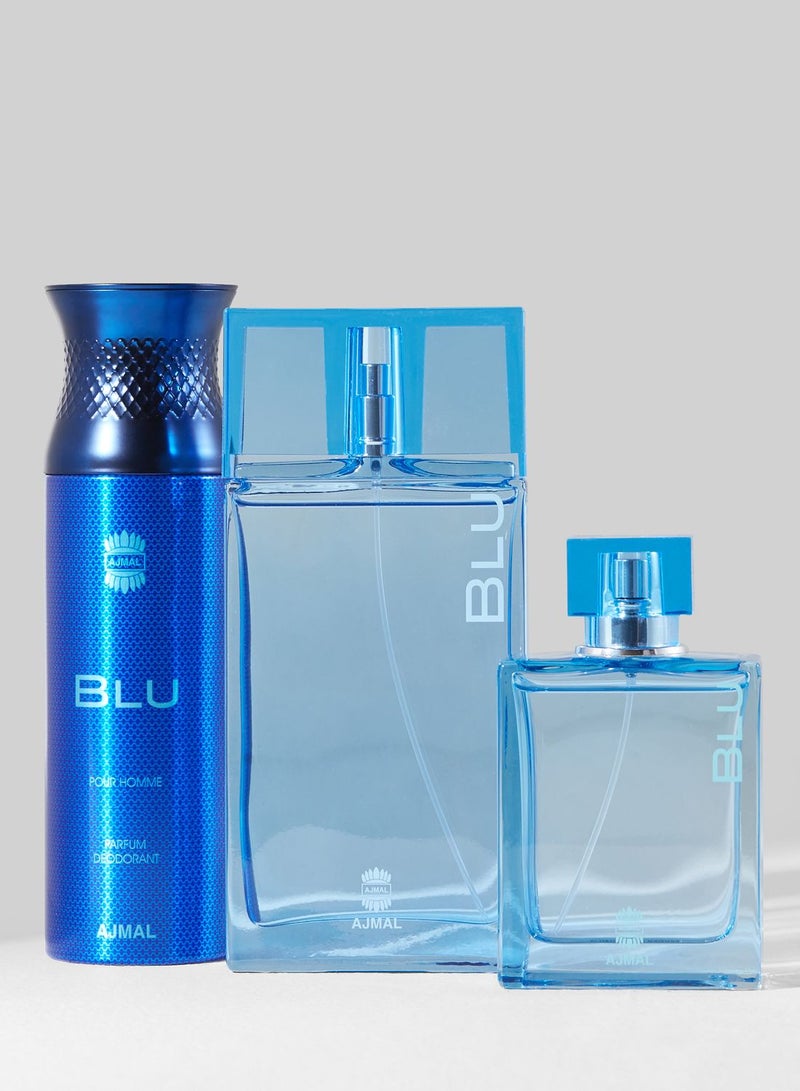 Ajmal Blu Gift Set For Him  - Image 1
