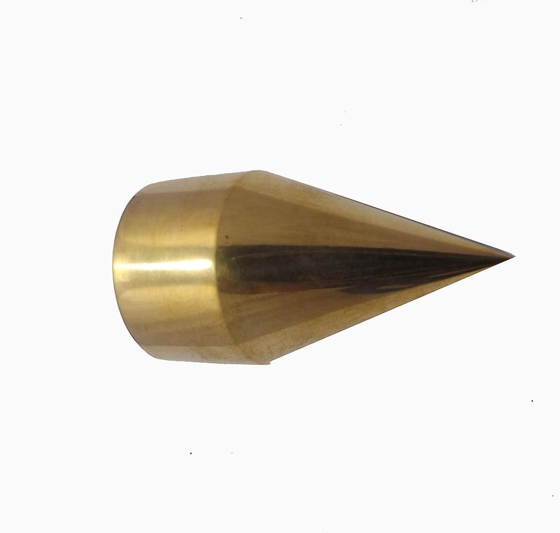 Plumb Bob | Solid Brass Levelling Instrument | 100 Gram Precision Plummet with String for Vertical Alignment and Surveying - Image 2