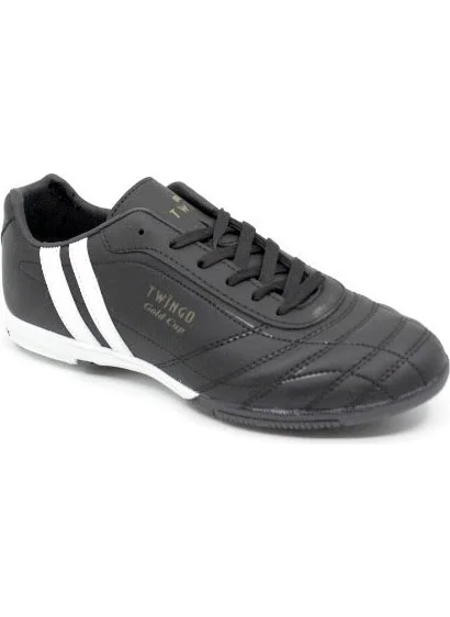 توين جو 134 Black-White Men's Artificial Turf Football Shoes