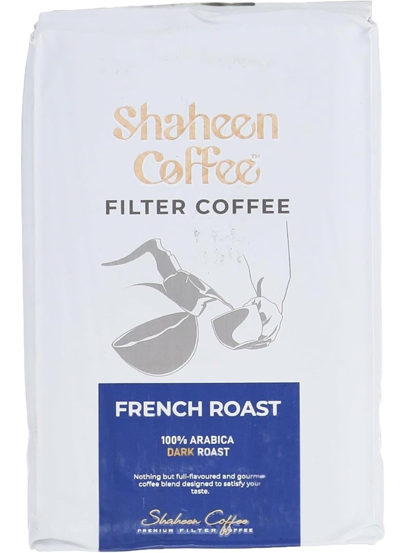 Shaheen cafe filter french roast coffee 200g