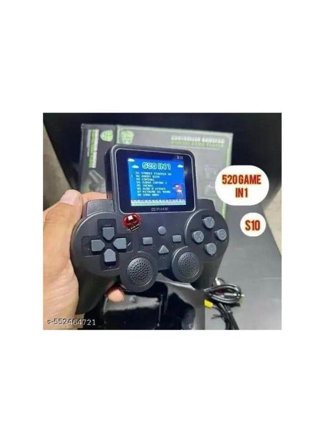 Handheld Game Console 520-in-1 Classic Retro Video Game Player with Color Screen and TV Output - Image 1