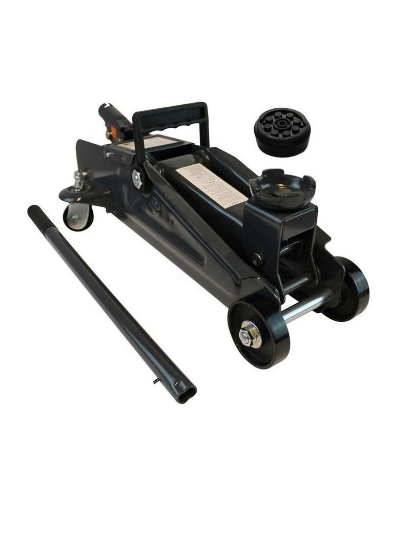 100Miles 5-Ton Hydraulic Floor Trolley Jack – 11 Kg, Black, for Automotive Repair - Image 2