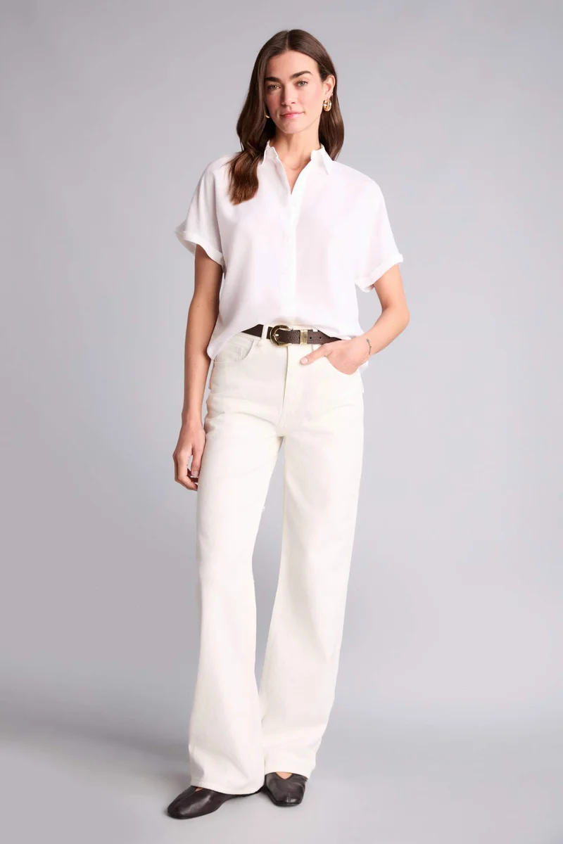 DeFacto Regular Fit Shirt Collar Short Sleeve Shirt