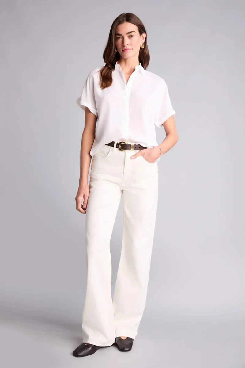 ديفاكتو Regular Fit Shirt Collar Short Sleeve Shirt