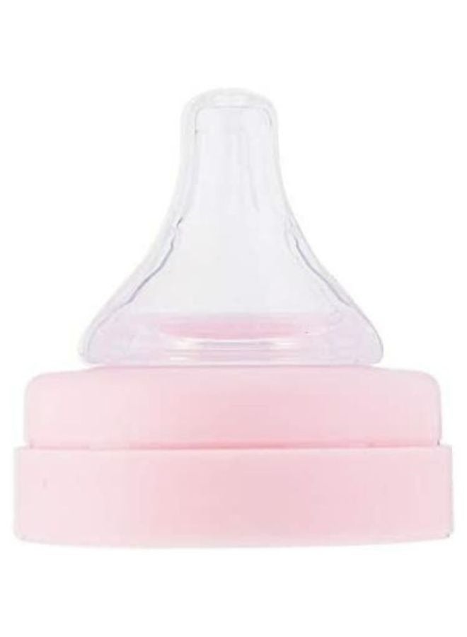 FARLIN PP Wide Neck Feeder With Handle 270 ML, Pink - Image 3