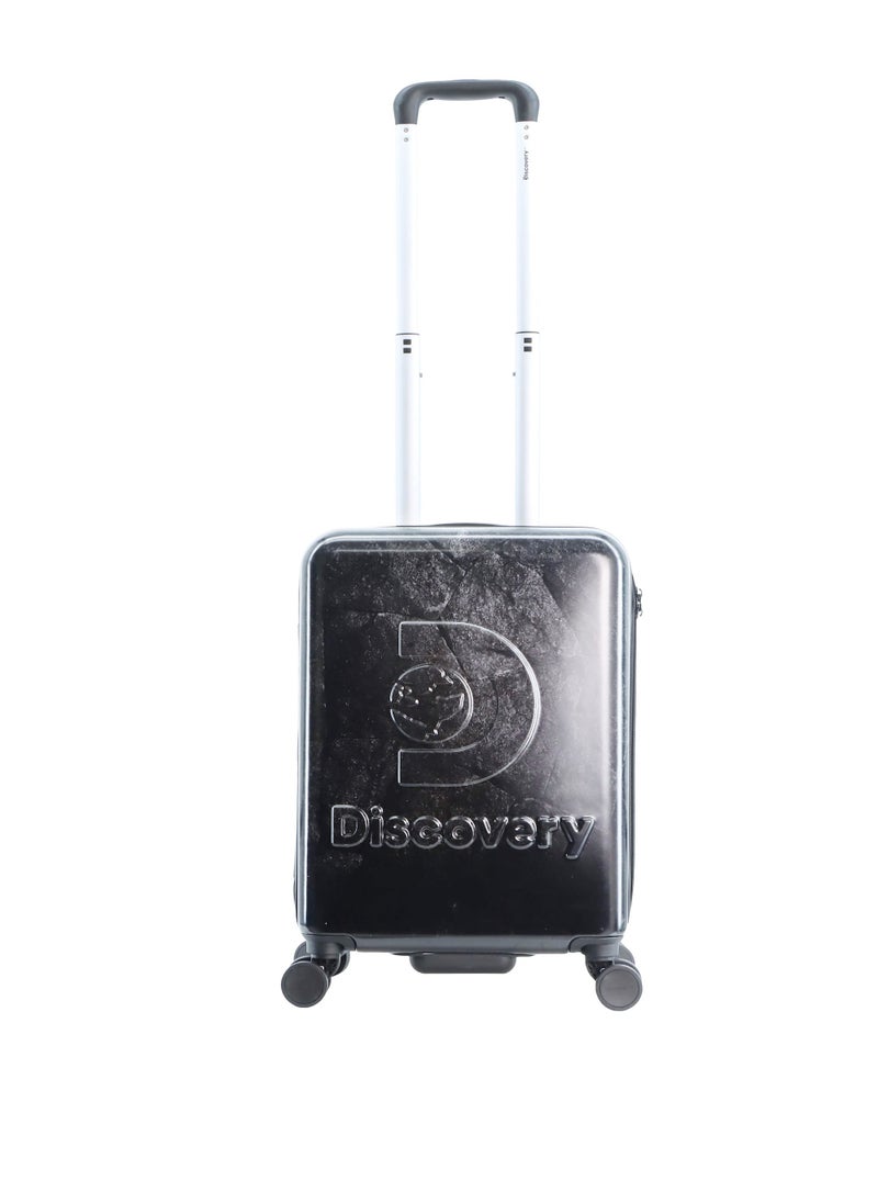 Discovery Stone ABS Hard Shell Carry-On Small Cabin Travel Suitcase Black, Durable Lightweight Travel Luggage, 4 Double Wheel Trolley Bag with TSA Combination Lock (49 cm/20 Inch). - pzsku/Z16B3780AB1577D21FCA6Z/45/_/1720612248/221c01dc-feb4-4181-b64a-173d4fb66945