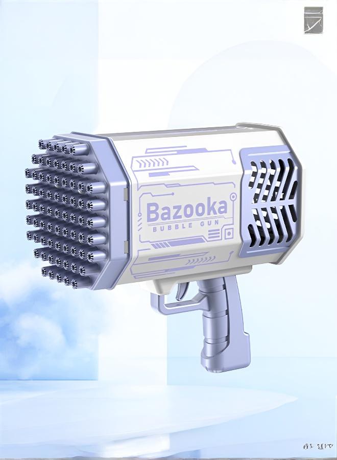 Bazooka Updated Bubble Machine with Colorful Lights and High Output for Indoor and Outdoor Fun - Image 1