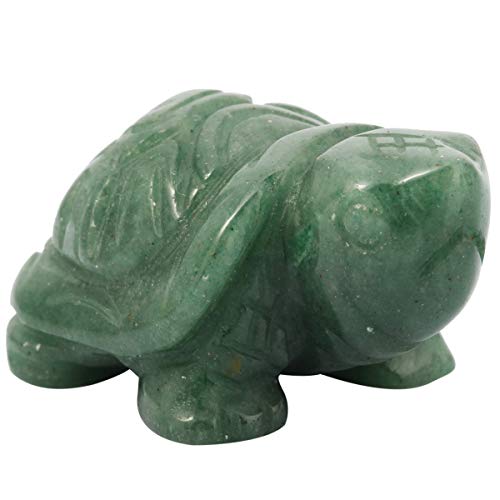 mookaitedecor Crystal Turtle Statue Sculpture Stone Healing Reiki Pocket Gemstone Figurines 1.5 Inch - Image 2