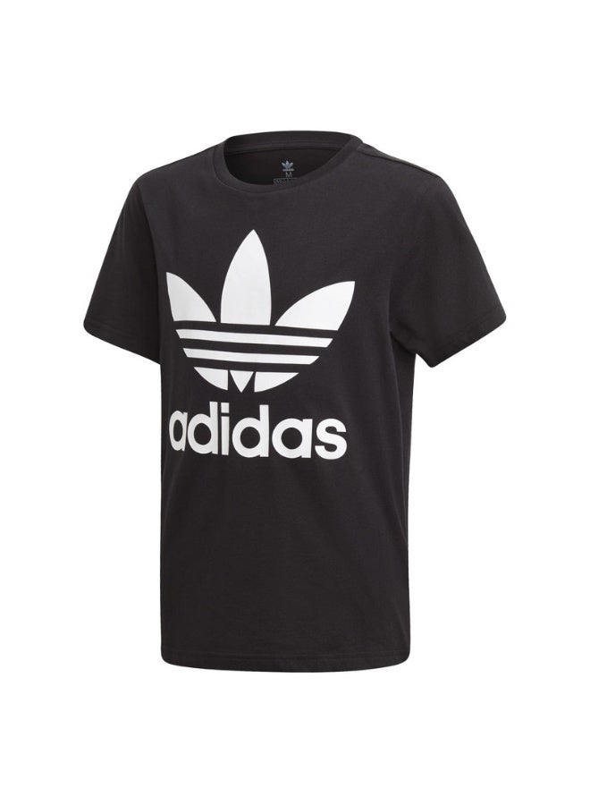 Adidas adidas TREFOIL TEE Black Originals Kids T-SHIRTS  - Image 1