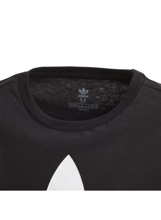 Adidas adidas TREFOIL TEE Black Originals Kids T-SHIRTS  - Image 4