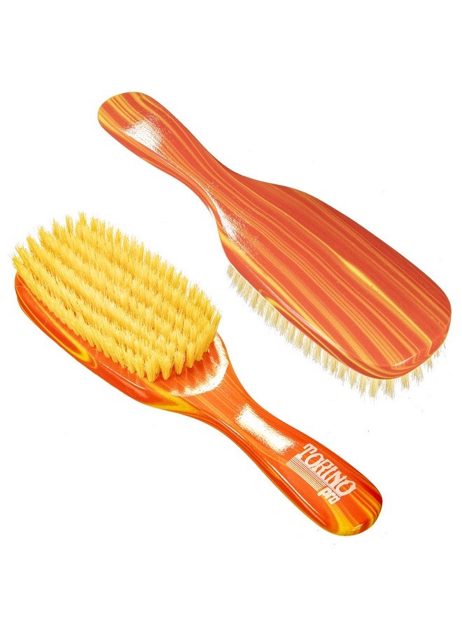 TORINO PRO WAVE BRUSHES BY BRUSH KING Torino Pro Wave Brush 2257 Row Soft Bristles 100% Pure Boar Bristles Great For Laying Down Your 360 Waves - Image 2