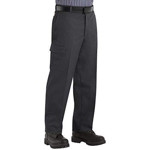 Red Kap Men's Industrial Cargo Pant, Black, 40W x 34L - Image 4