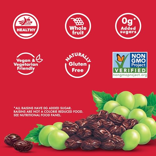 SunMaid California SunDried Raisins  2 Pack 32 oz Resealable Bag  Dried Fruit Snack for Lunches Snacks and Natural Sweeteners - Image 5