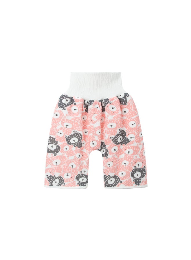 Baby Diaper Pants Waterproof Children's Leak-proof Washable Baby Belly Protection Diaper Pants Study Pants Anti-bedwetting Pure Cotton