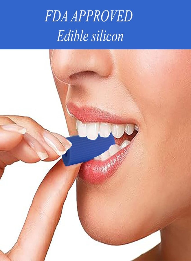 Dentosmile Chewies Seater in Blue Colour with Carry Case for Aligner Chompers Trays (Unscented) - Image 5