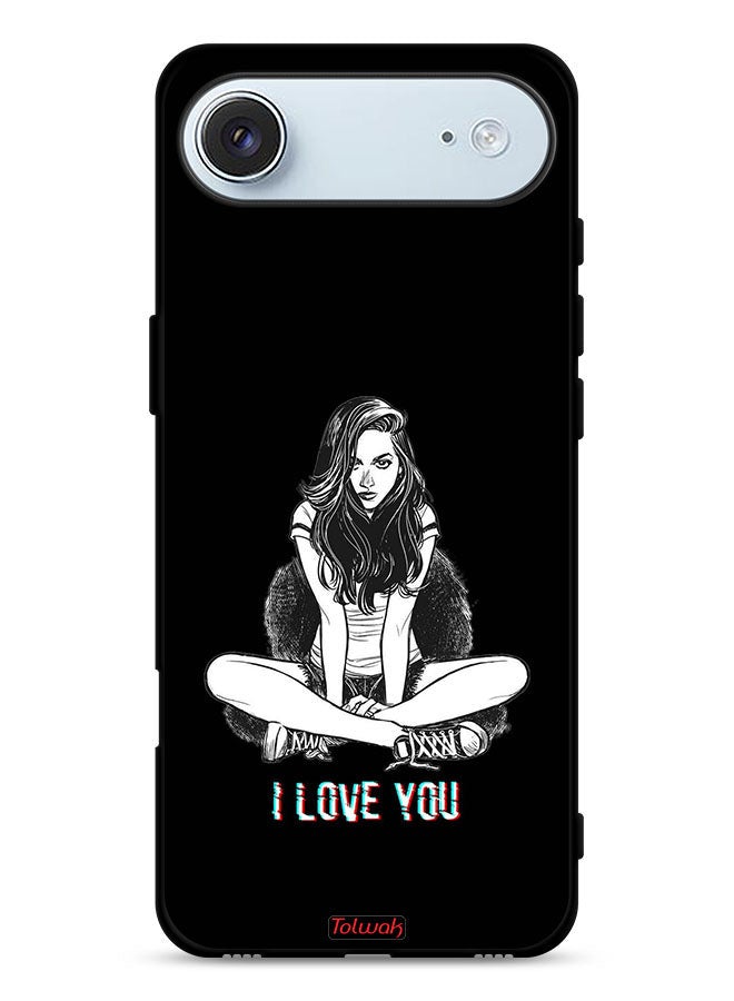 Tolwak Apple iPhone Air Protective Case Cover I Love You Art - Image 1