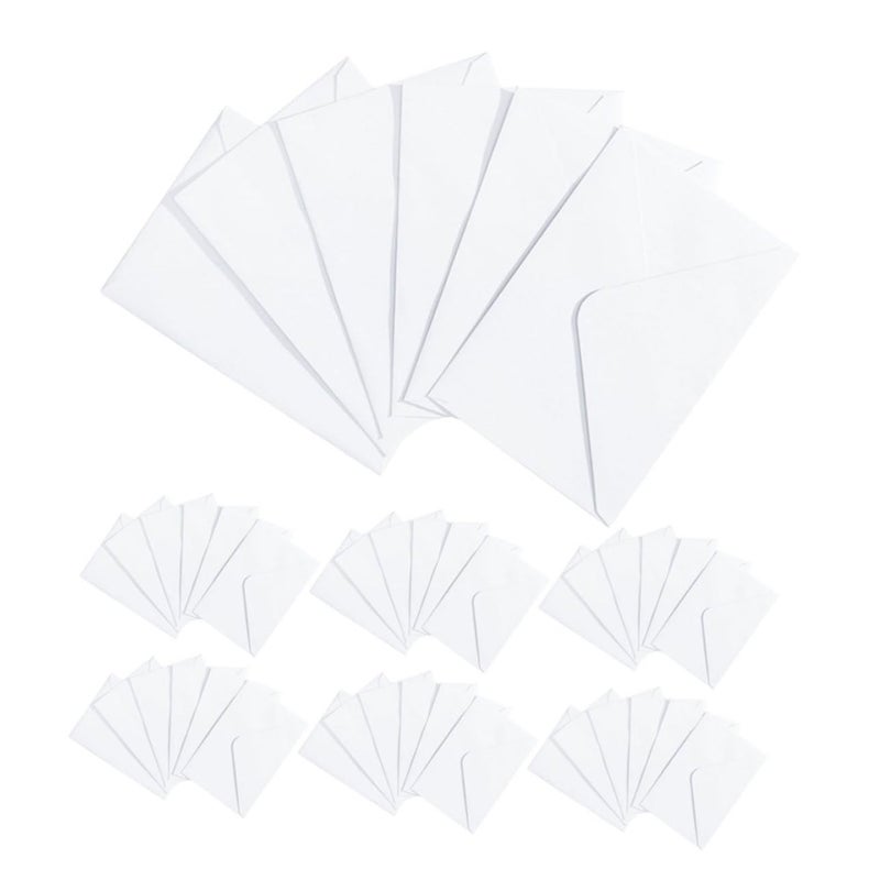 50 Pcs White Self Sealing Envelopes Peel and Seal for Letters Cards Wedding Invitation - Image 2