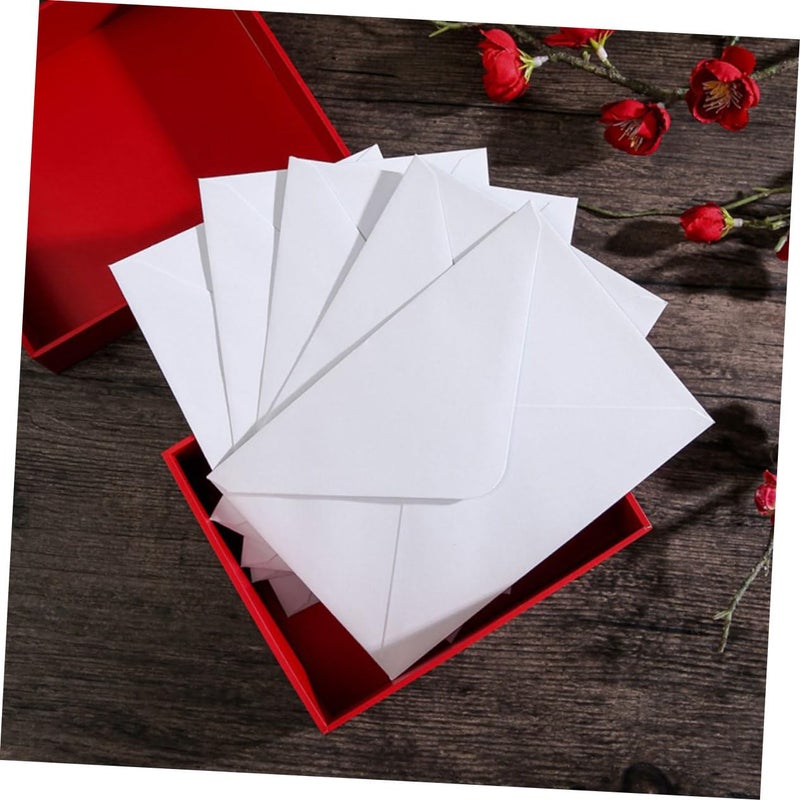 50 Pcs White Self Sealing Envelopes Peel and Seal for Letters Cards Wedding Invitation - Image 5